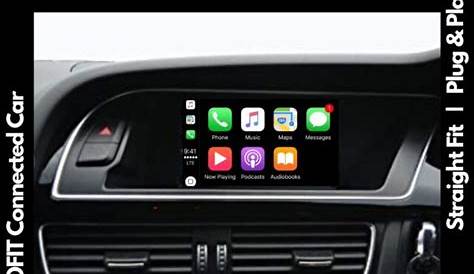 AUDI A4 B8 B8.5 (Years 2008-2015) Apple Carplay Android Auto MMI