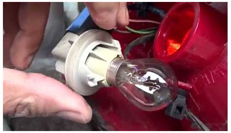 How to replace Brake / Tail Light bulb on a Ford Focus - YouTube