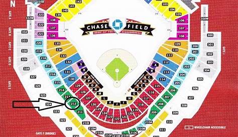 chase field seating chart | Chase field, Seating charts, Chart