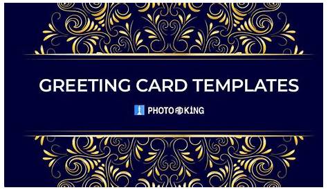 10 Last-minute greeting card designs templates online | PhotoADKing