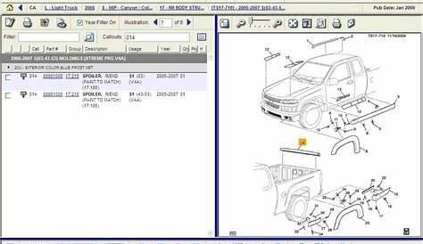 Chevy Colorado Parts Diagram - Wanna be a Car