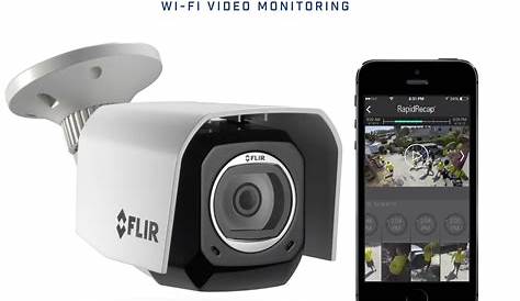 FLIR FX Indoor Wi-Fi Wireless 1080P HD Video Monitoring Security Camera