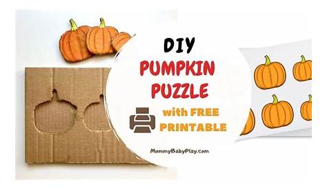pumpkin puzzle printable
