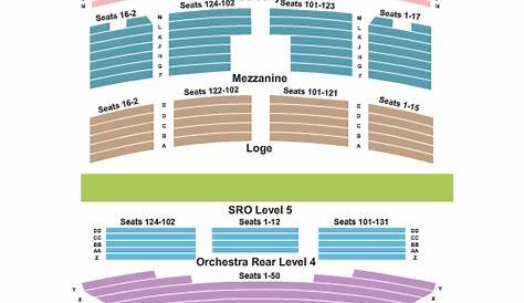 fox theater orchestra seating chart