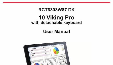 RCA 10 VIKING PRO RCT6303W87 DK USER MANUAL Pdf Download | ManualsLib