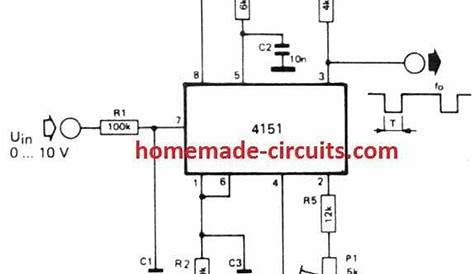 current to frequency converter circuit diagram