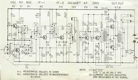 Schematic Transistor Radio