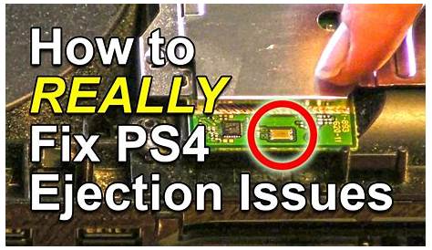 How to REALLY fix PlayStation 4 Auto Eject Disc Problems - YouTube