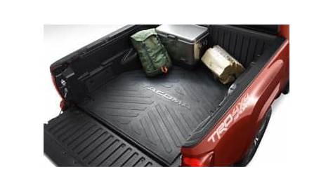 toyota tacoma bed size dimensions