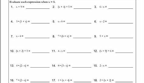 math expressions worksheet 5th grade