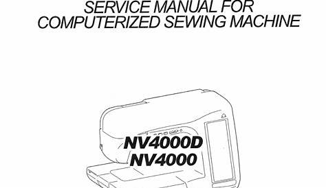 brother cs6000i service manual
