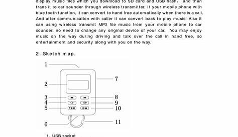 H8171 Bluetooth FM Transmitter User Manual | PDF | Bluetooth | Transmitter