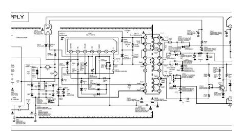 Sanyo C29LF41 CRT TV circuit diagram