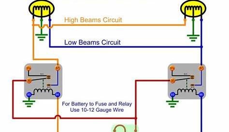3 Prong 4 Headlight Wiring Diagram | Wiring Diagram - Headlight Wiring