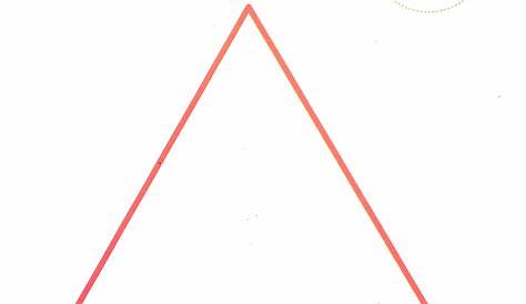 triangle coloring page - Preschool Crafts