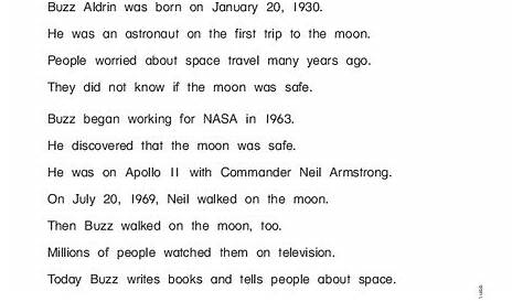 buzz aldrin and neil armstrong worksheet