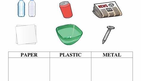 Reduce Reuse Recycle Worksheets For 1st Grade 9