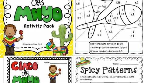 Cinco de Mayo Activities and Printables Digital and PDF | Kindergarten