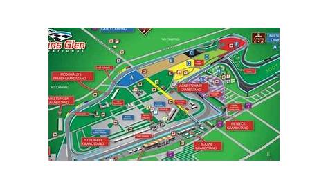 Watkins Glen Race Track Map Nascar / NASCAR Sprint Cup Series - Full