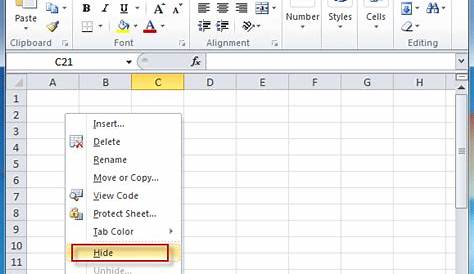 how to unhide multiple sheets in excel 6 steps with pictures - how to