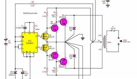 220vac to 24vdc inverter circuit diagram