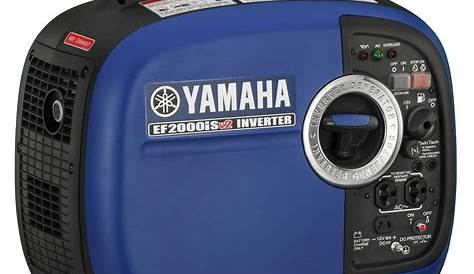 Yamaha EF2000ISV2 2000-Watt Portable Digital Quiet Inverter Generator