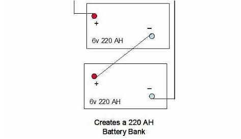 how to connect two 6 volt batteries