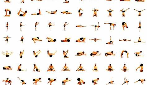 Basic Yoga Poses For Beginners Chart - Work Out Picture Media - Work