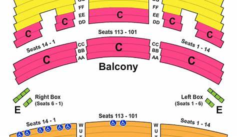 victory theater seating chart