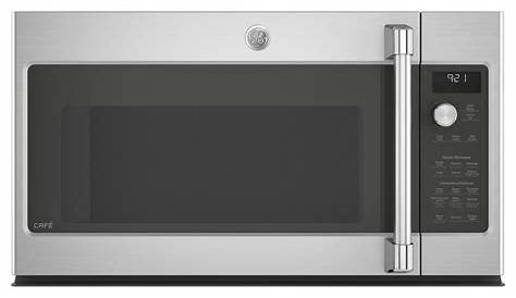 GE Cafe 2.1 Cu. Ft. Over the Range Microwave in Stainless Steel