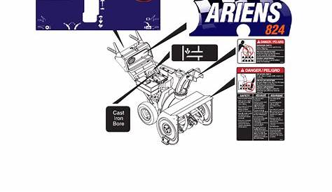 Ariens Snow Blower 932101 - 824 User's Manual | Page 5 - Free PDF
