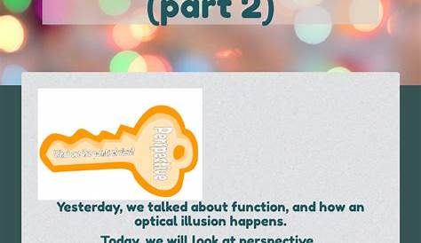 math optical illusions worksheet