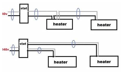 Wiring Diagram For 240 Volt Baseboard Heater - Wiring Diagram Pictures