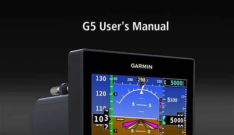 GARMIN G5 USER MANUAL Pdf Download | ManualsLib