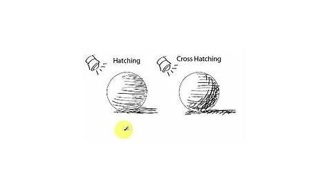 hatching and cross hatching worksheet
