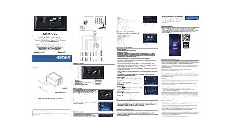 Jensen Cmm7720 Multimedia Quick Start Guide
