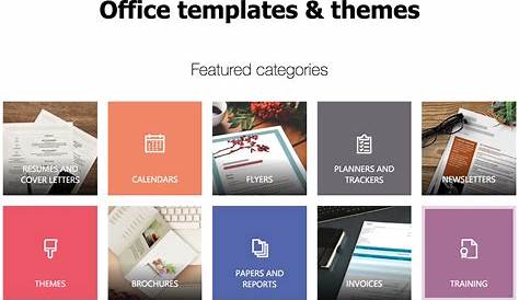 How to Find Microsoft Word Templates on Office Online