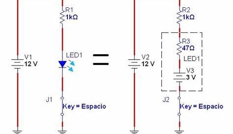 diagrama circuito led infrarojo