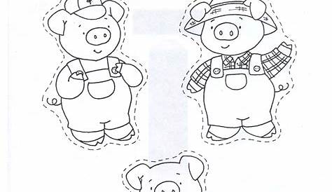 Three Little Pigs Printable Story