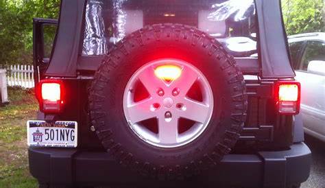 jeep wrangler third brake light replacement