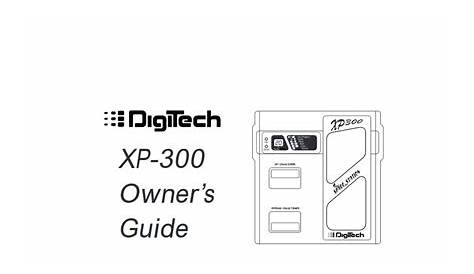 [Solved] Download the Digitech XP 300 Space Station user manual