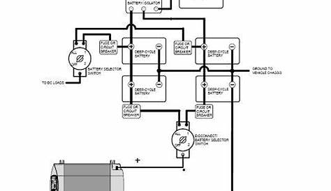 automotive battery switch wiring diagram