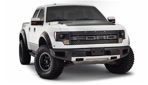 FORD RAPTOR POCKET STYLE FENDER FLARE - SET OF 4 - OE MATTE