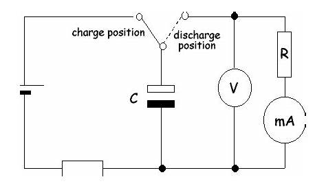 capacitor discharge circuit schematic