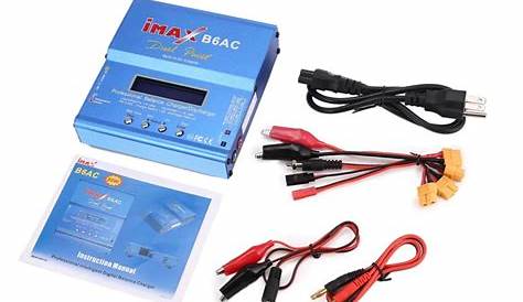 iMAX B6AC 80W 6A Lipo NiMh Li ion Ni Cd AC/DC RC Balance Charger 10W