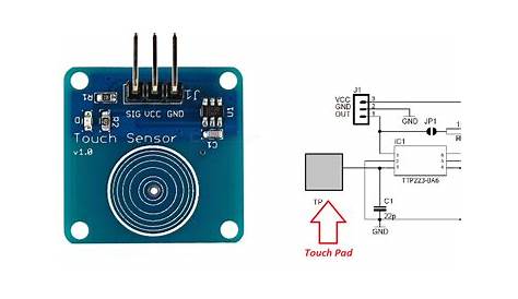 Capacitive and Metallic Touch sensor interfacing with arduino uno