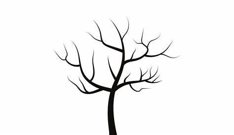 tree without leaves printable