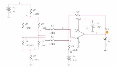 3 wire pt100 circuit diagram