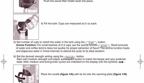 PDF manual for Krups Coffee Maker KM7000