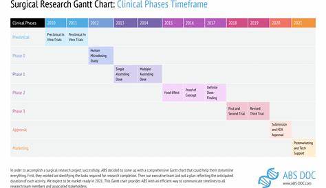 gantt chart for hospital management system